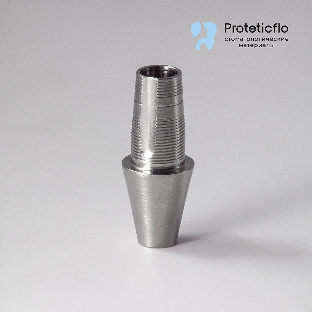 Титановое основание, аналог GEO, совместимое с Dentium Implantium G/H3.0 h6.0, без позиционера