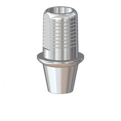 Титановое основание, Flat, совместимое с Osstem regular G/H1.0 h4.5, без позиционера