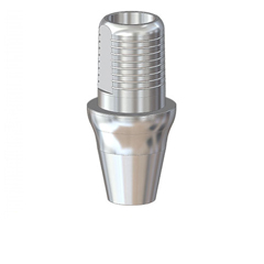 Титановое основание, Flat, совместимое с Osstem regular G/H2.5 h4.5, без позиционера