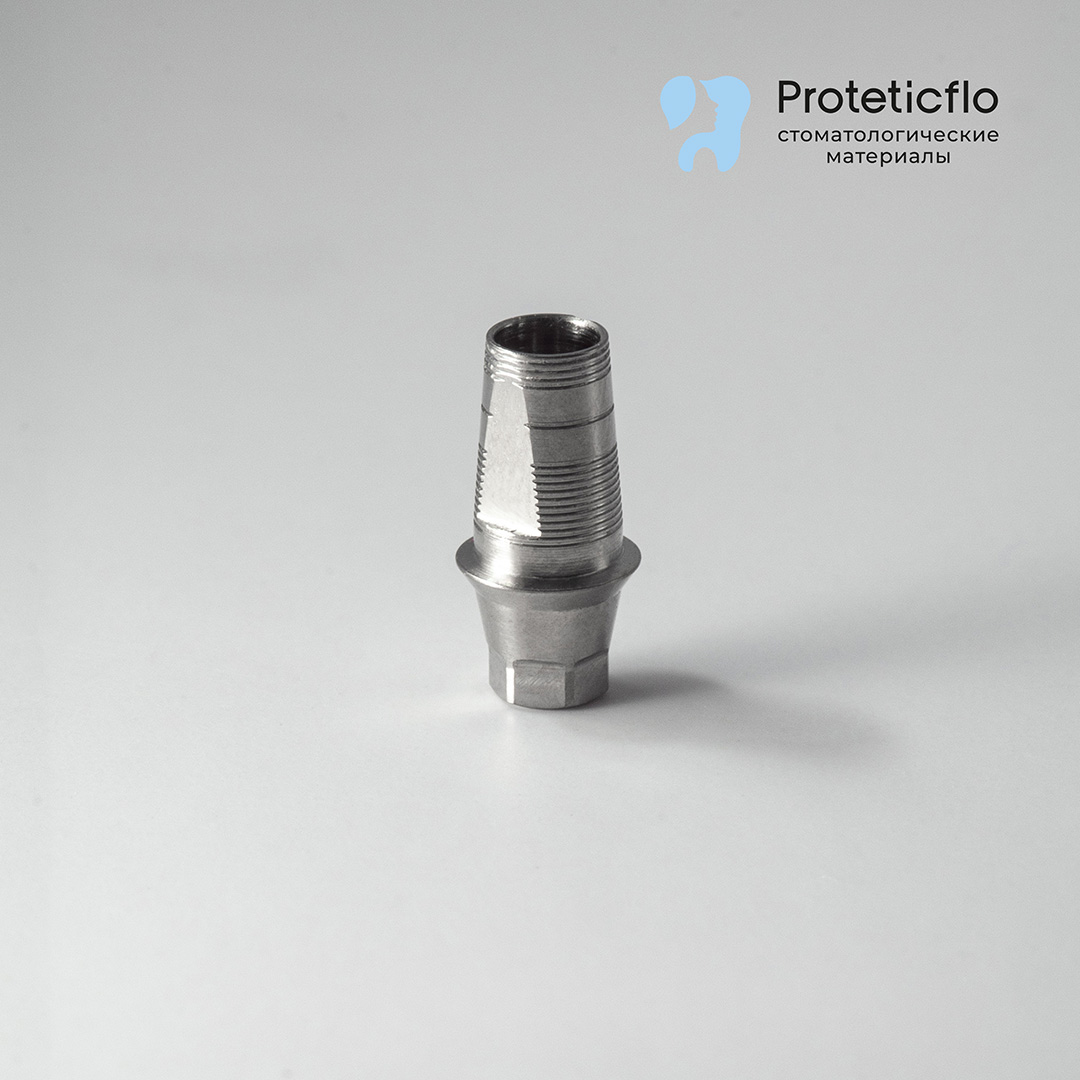 Титановое основание, аналог GEO, совместимое с Osstem regular G/H0.8 h5.4, с позиционером