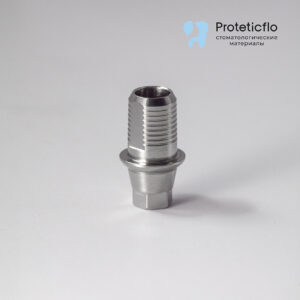 Титановое основание, Flat, совместимое с Osstem regular G/H1.0 h4.5, с позиционером