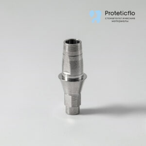 Титановое основание, аналог GEO, совместимое с Straumann Bone Level RC (4.1) G/H=2.0 h6.0, с позиционером